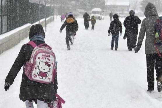 Bazı illerde eğitime 'kar' engeli!