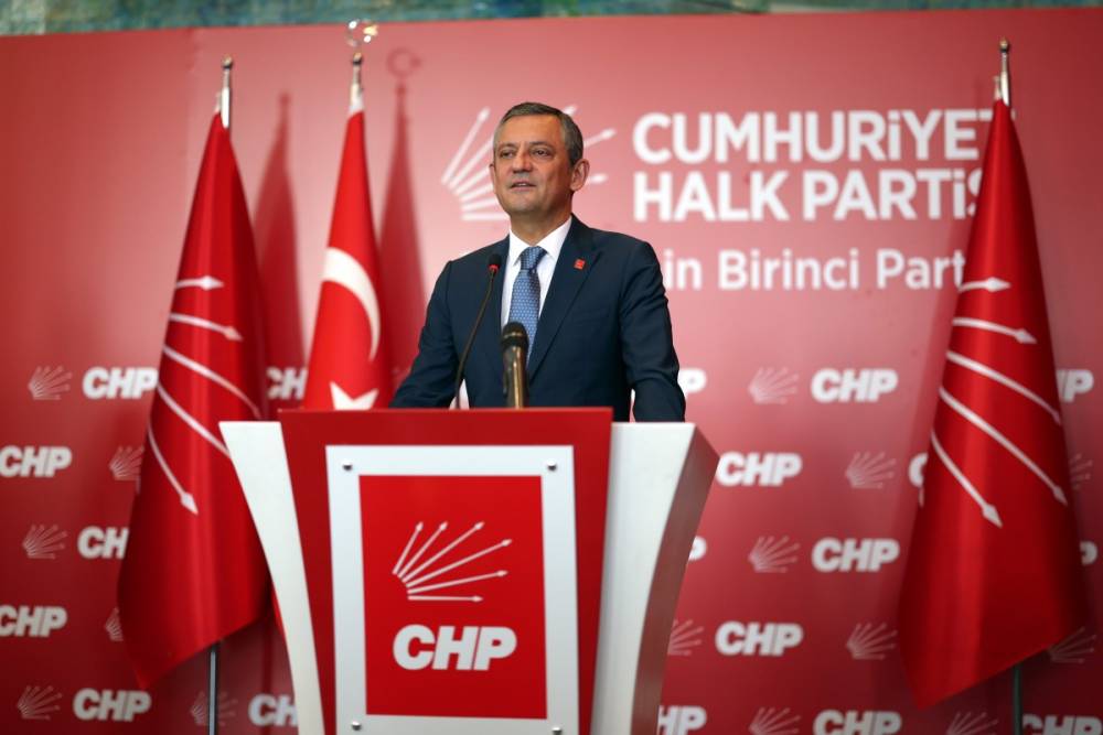 CHP Lideri Özel, İYİ Parti Lideri Dervişoğlu ile birlikte açıklama yaptı: 'Tam Bir Mutabakat İçindeyiz' 